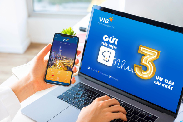 Gửi tiết kiệm 1 nhận 3 ưu đãi lãi suất tại VIB - Ảnh 1. Gửi tiết kiệm 1 nhận 3 ưu đãi lãi suất tại VIB - Ảnh 1.