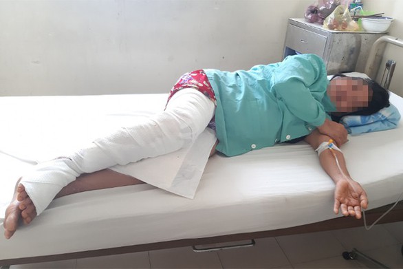 Sau cắt lể, người phụ nữ suýt mất mạng vì nhiễm trùng máu - Ảnh 1. Sau cắt lể, người phụ nữ suýt mất mạng vì nhiễm trùng máu - Ảnh 1.