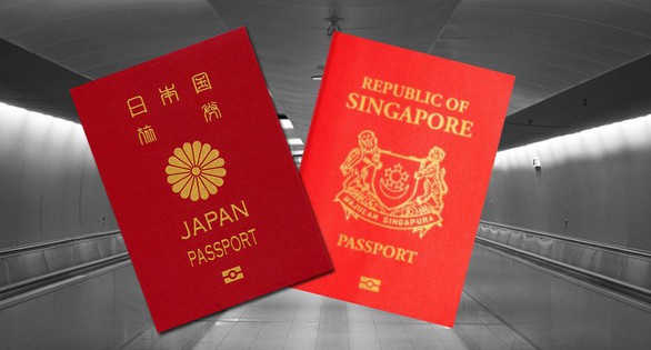 Nhật Bản, Singapore là 2 quốc gia có hộ chiếu quyền lực nhất - Ảnh 1. Nhật Bản, Singapore là 2 quốc gia có hộ chiếu quyền lực nhất - Ảnh 1.