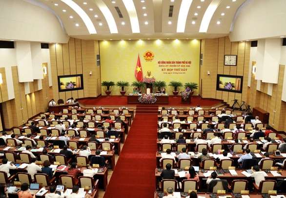 HĐND Hà Nội xem xét bãi nhiệm tư cách đại biểu cựu bí thư Huyện ủy Phúc Thọ - Ảnh 1. HĐND Hà Nội xem xét bãi nhiệm tư cách đại biểu cựu bí thư Huyện ủy Phúc Thọ - Ảnh 1.
