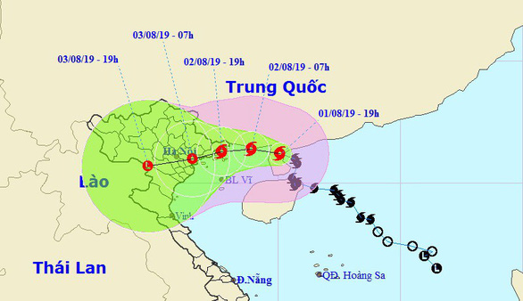 Bão số 3 cách Quảng Ninh - Hải Phòng 300km, Bắc Bộ mưa lớn - Ảnh 1. Bão số 3 cách Quảng Ninh - Hải Phòng 300km, Bắc Bộ mưa lớn - Ảnh 1.