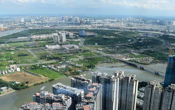 Đấu giá trước 4 lô đất ở Thủ Thiêm để rút kinh nghiệm - Ảnh 1. Đấu giá trước 4 lô đất ở Thủ Thiêm để rút kinh nghiệm - Ảnh 1.