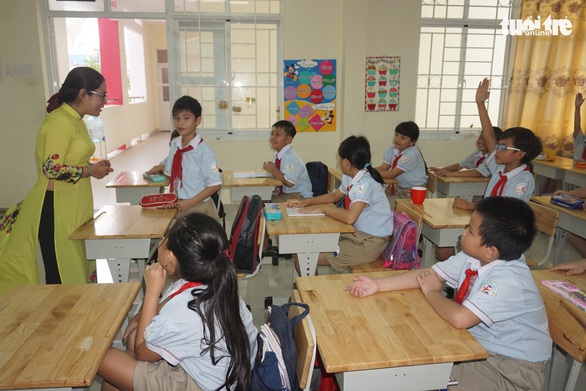 Giáo viên tiểu học được tự lập kế hoạch dạy học - Ảnh 1. Giáo viên tiểu học được tự lập kế hoạch dạy học - Ảnh 1.