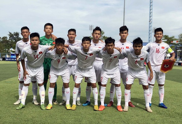 Thắng đậm U15 Myanmar, U15 Việt Nam chờ quyết đấu Timor Leste - Ảnh 1. Thắng đậm U15 Myanmar, U15 Việt Nam chờ quyết đấu Timor Leste - Ảnh 1.