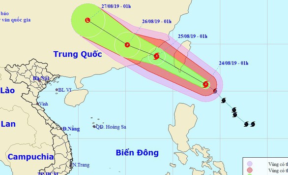 Bão Bailu giật cấp 12 đi vào Trung Quốc, Hà Tĩnh - Quảng Trị mưa lớn - Ảnh 1. Bão Bailu giật cấp 12 đi vào Trung Quốc, Hà Tĩnh - Quảng Trị mưa lớn - Ảnh 1.