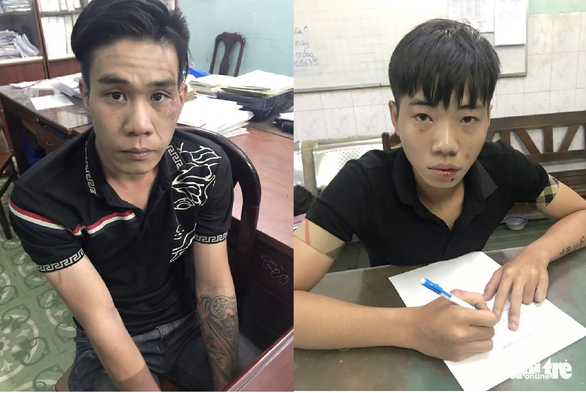 Trinh sát ‘tung cước’, bắt 2 nghi phạm cướp giật trong đêm - Ảnh 1. Trinh sát ‘tung cước’, bắt 2 nghi phạm cướp giật trong đêm - Ảnh 1.