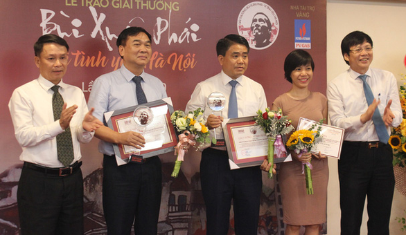 Đường đua F1 và ý tưởng hồi sinh sông Tô Lịch nhận Giải Bùi Xuân Phái - Ảnh 3. Đường đua F1 và ý tưởng hồi sinh sông Tô Lịch nhận Giải Bùi Xuân Phái - Ảnh 3.