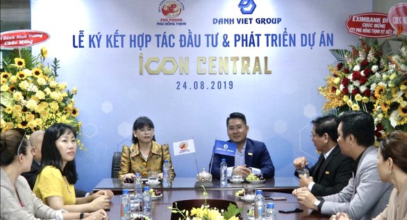Lễ ký kết hợp tác đầu tư và phát triển dự án Icon Central - Ảnh 1. Lễ ký kết hợp tác đầu tư và phát triển dự án Icon Central - Ảnh 1.