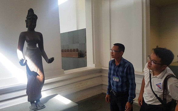 Tượng bồ tát Tara thiếu ốc và sen, Đà Nẵng xin đón về, xã đòi đổi một nhà văn hóa - Ảnh 1. Tượng bồ tát Tara thiếu ốc và sen, Đà Nẵng xin đón về, xã đòi đổi một nhà văn hóa - Ảnh 1.