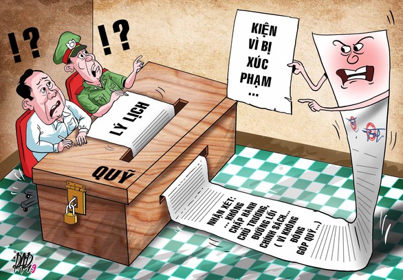 Chị không nộp quỹ cho xã, em bị phê vào lý lịch - Ảnh 1. Chị không nộp quỹ cho xã, em bị phê vào lý lịch - Ảnh 1.