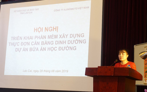 Chuẩn hóa thực đơn tại các trường tiểu học bán trú tỉnh Lào Cai - Ảnh 1. Chuẩn hóa thực đơn tại các trường tiểu học bán trú tỉnh Lào Cai - Ảnh 1.