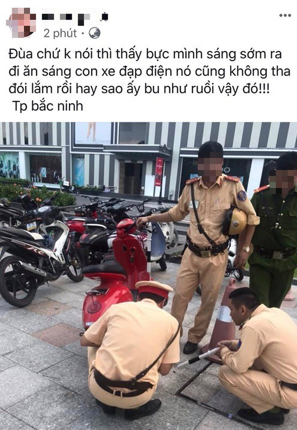 Xúc phạm CSGT bu như ruồi trên Facebook, cô gái bị phạt 7,5 triệu đồng - Ảnh 1. Xúc phạm CSGT bu như ruồi trên Facebook, cô gái bị phạt 7,5 triệu đồng - Ảnh 1.
