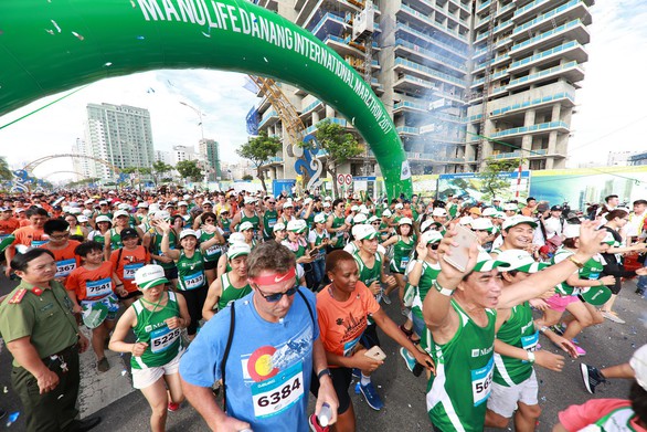 9.000 vận động viên đến Đà Nẵng để chạy marathon - Ảnh 1. 9.000 vận động viên đến Đà Nẵng để chạy marathon - Ảnh 1.