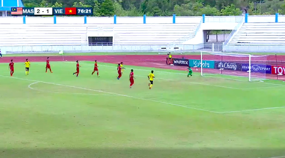 Phòng ngự quá tệ, U15 Việt Nam thua Malaysia ở bán kết Giải U15 Đông Nam Á - Ảnh 1. Phòng ngự quá tệ, U15 Việt Nam thua Malaysia ở bán kết Giải U15 Đông Nam Á - Ảnh 1.