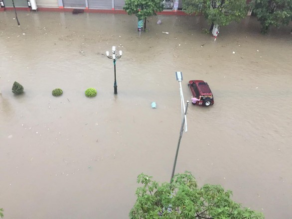 Sập tường rào trong cơn mưa lớn ở Thái Nguyên, 3 người tử vong - Ảnh 1. Sập tường rào trong cơn mưa lớn ở Thái Nguyên, 3 người tử vong - Ảnh 1.