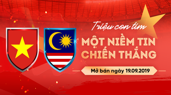 Mỗi người chỉ được mua 4 vé trận Việt Nam - Malaysia ở vòng loại World Cup - Ảnh 1. Mỗi người chỉ được mua 4 vé trận Việt Nam - Malaysia ở vòng loại World Cup - Ảnh 1.