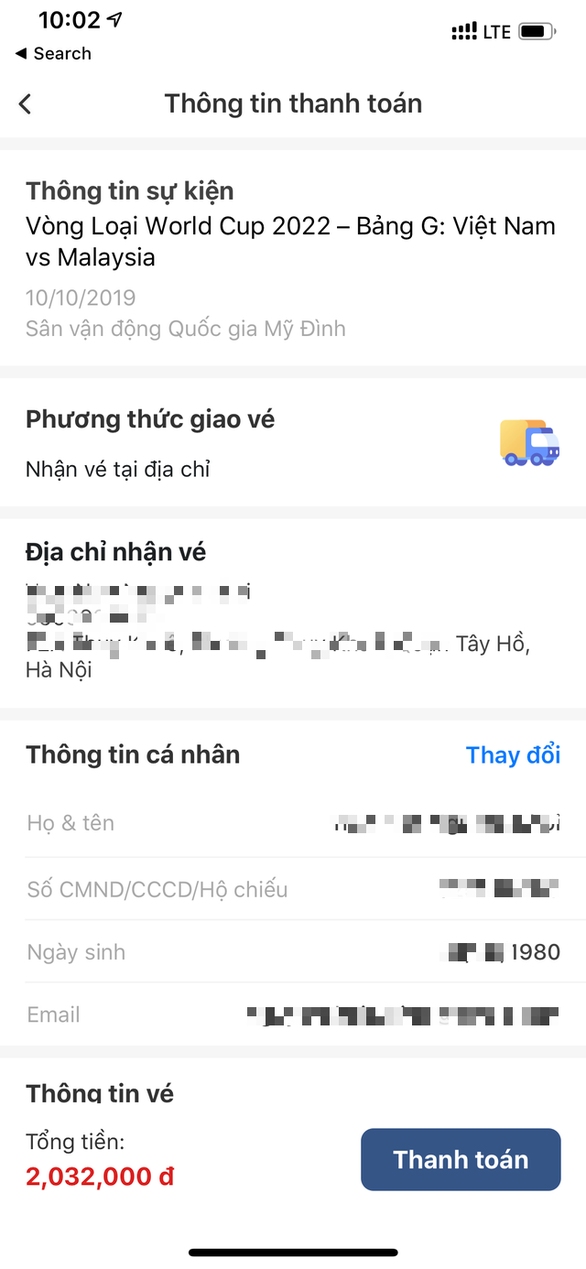Vé xem trận Việt Nam - Malaysia đợt 1 bán hết trong chưa đầy 3 phút? - Ảnh 2. Vé xem trận Việt Nam - Malaysia đợt 1 bán hết trong chưa đầy 3 phút? - Ảnh 2.
