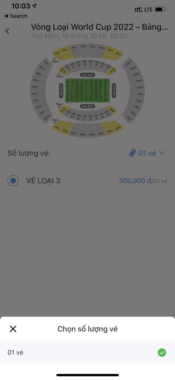 Vé xem trận Việt Nam - Malaysia đợt 1 bán hết trong chưa đầy 3 phút? - Ảnh 4. Vé xem trận Việt Nam - Malaysia đợt 1 bán hết trong chưa đầy 3 phút? - Ảnh 4.