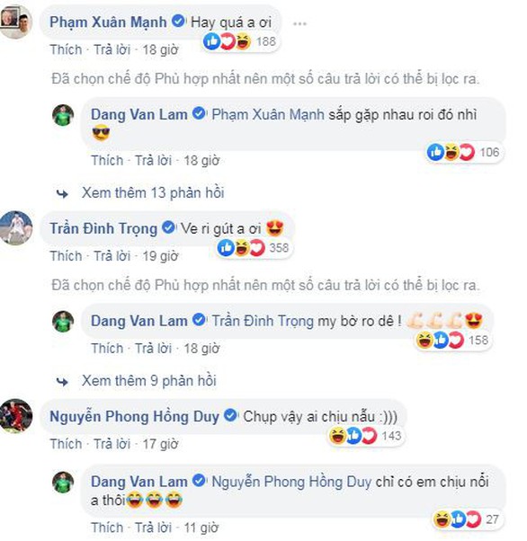 Văn Lâm khoe chiến tích trên Facebook và bảo chắc chắn không phải lần cuối - Ảnh 2. Văn Lâm khoe chiến tích trên Facebook và bảo chắc chắn không phải lần cuối - Ảnh 2.