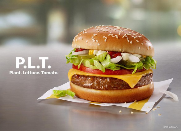 Giới fast-food chạy đua làm bánh burger chay - Ảnh 1. Giới fast-food chạy đua làm bánh burger chay - Ảnh 1.
