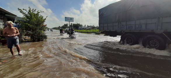 Miền Tây ngập từ thành phố ra quốc lộ, đến tận xóm làng - Ảnh 6. Miền Tây ngập từ thành phố ra quốc lộ, đến tận xóm làng - Ảnh 6.
