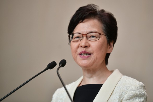 Lãnh đạo Hong Kong Carrie Lam: Tôi chưa bao giờ nộp đơn từ chức - Ảnh 1. Lãnh đạo Hong Kong Carrie Lam: Tôi chưa bao giờ nộp đơn từ chức - Ảnh 1.