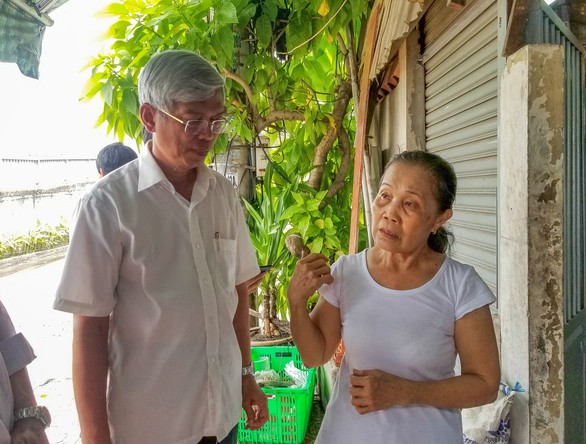 TP.HCM rà soát, kiểm tra các đoạn bờ bao xung yếu - Ảnh 4. TP.HCM rà soát, kiểm tra các đoạn bờ bao xung yếu - Ảnh 4.