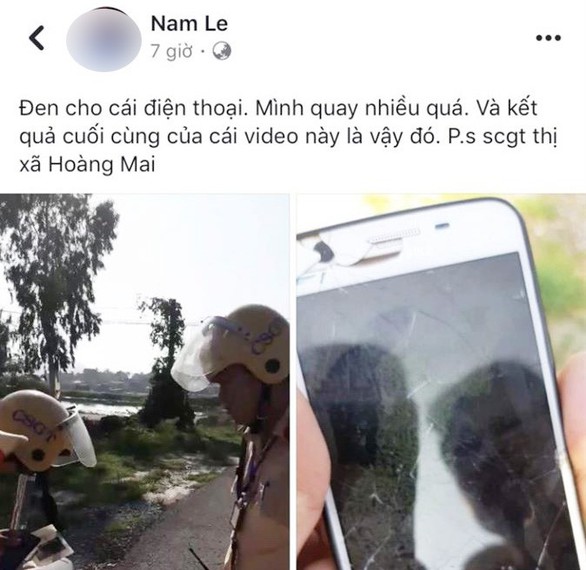 Phạt hai người xúc phạm CSGT trên Facebook tổng cộng 15 triệu đồng - Ảnh 1. Phạt hai người xúc phạm CSGT trên Facebook tổng cộng 15 triệu đồng - Ảnh 1.