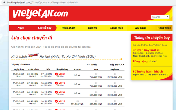 Vietnam Airlines muốn đối thủ niêm yết giá vé máy bay bao gồm thuế, phí - Ảnh 3. Vietnam Airlines muốn đối thủ niêm yết giá vé máy bay bao gồm thuế, phí - Ảnh 3.