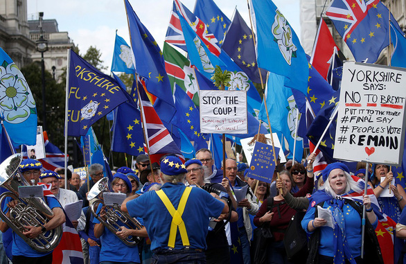 Thất bại Brexit đầu tiên của ông Johnson - Ảnh 1. Thất bại Brexit đầu tiên của ông Johnson - Ảnh 1.