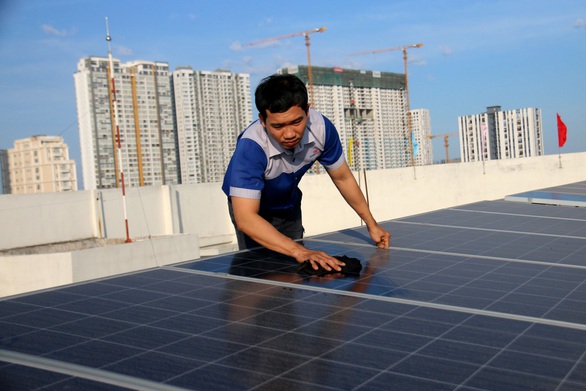 Siêu thị của Saigon Co.op dùng điện mặt trời - Ảnh 2. Siêu thị của Saigon Co.op dùng điện mặt trời - Ảnh 2.
