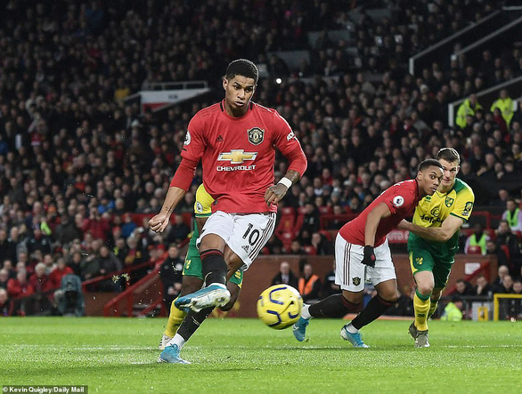 Rashford lập cú đúp, M.U đè bẹp đội cuối bảng Norwich - Ảnh 2. Rashford lập cú đúp, M.U đè bẹp đội cuối bảng Norwich - Ảnh 2.