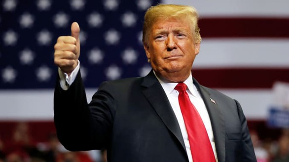 Quỹ tái tranh cử của Tổng thống Trump đạt kỷ lục trong quý 4-2019 - Ảnh 1. Quỹ tái tranh cử của Tổng thống Trump đạt kỷ lục trong quý 4-2019 - Ảnh 1.