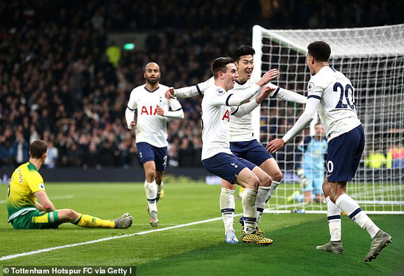 Son Heung-Min lập công, Tottenham tìm lại niềm vui chiến thắng - Ảnh 1. Son Heung-Min lập công, Tottenham tìm lại niềm vui chiến thắng - Ảnh 1.