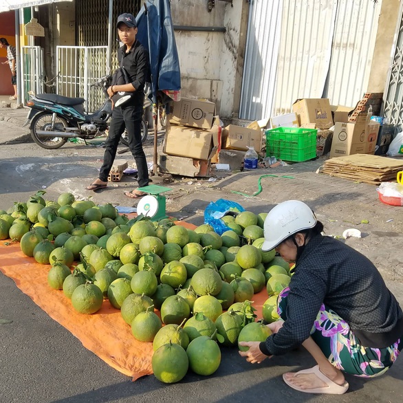 Sáng 30 tết: khách đến siêu thị và chợ không đông, nhiều mặt hàng giảm giá bán - Ảnh 11. Sáng 30 tết: khách đến siêu thị và chợ không đông, nhiều mặt hàng giảm giá bán - Ảnh 11.