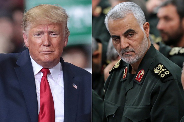 Ông Trump: Tướng Soleimani lẽ ra bị tiêu diệt từ nhiều năm trước - Ảnh 1. Ông Trump: Tướng Soleimani lẽ ra bị tiêu diệt từ nhiều năm trước - Ảnh 1.