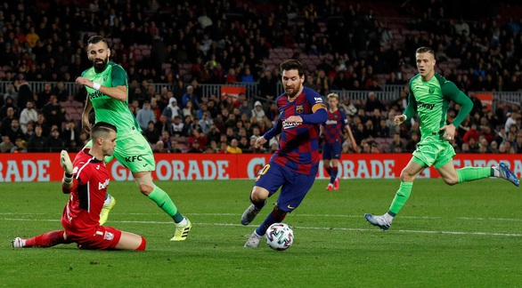 Messi lập cú đúp, Barcelona vùi dập Leganes ở Cúp Nhà Vua - Ảnh 3. Messi lập cú đúp, Barcelona vùi dập Leganes ở Cúp Nhà Vua - Ảnh 3.