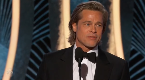 Brad Pitt và Leonardo khiến fan ‘phát cuồng’ tại Quả cầu vàng 2020 - Ảnh 2. Brad Pitt và Leonardo khiến fan ‘phát cuồng’ tại Quả cầu vàng 2020 - Ảnh 2.