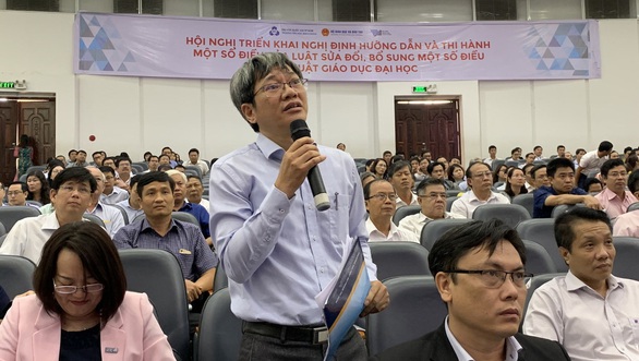 Bộ trưởng Giáo dục: Cơ quan chủ quản không can thiệp sâu vào trường đại học - Ảnh 4. Bộ trưởng Giáo dục: Cơ quan chủ quản không can thiệp sâu vào trường đại học - Ảnh 4.