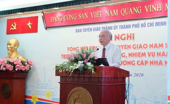 Ông Trần Lưu Quang: Cán bộ tuyên giáo phải tự trang bị sự nhạy cảm chính trị - Ảnh 2. Ông Trần Lưu Quang: Cán bộ tuyên giáo phải tự trang bị sự nhạy cảm chính trị - Ảnh 2.
