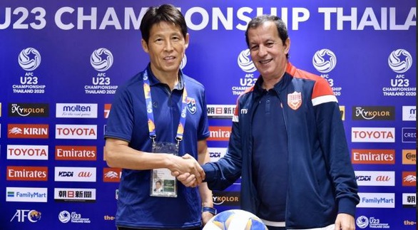 HLV U23 Thái Lan Nishino: Mục tiêu là top 4 đội mạnh nhất giải - Ảnh 1. HLV U23 Thái Lan Nishino: Mục tiêu là top 4 đội mạnh nhất giải - Ảnh 1.