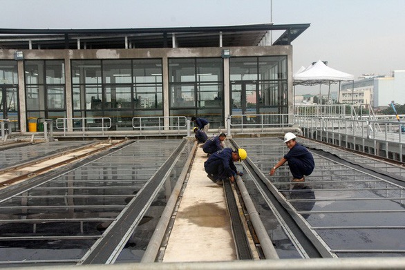 TP.HCM gom 3 nhà máy xử lý nước thải về một vị trí, tiết kiệm 88ha đất - Ảnh 1. TP.HCM gom 3 nhà máy xử lý nước thải về một vị trí, tiết kiệm 88ha đất - Ảnh 1.
