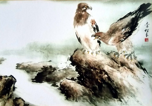 Họa sĩ Lý Tùng Niên: Thi thư họa thiền - Ảnh 2. Họa sĩ Lý Tùng Niên: Thi thư họa thiền - Ảnh 2.