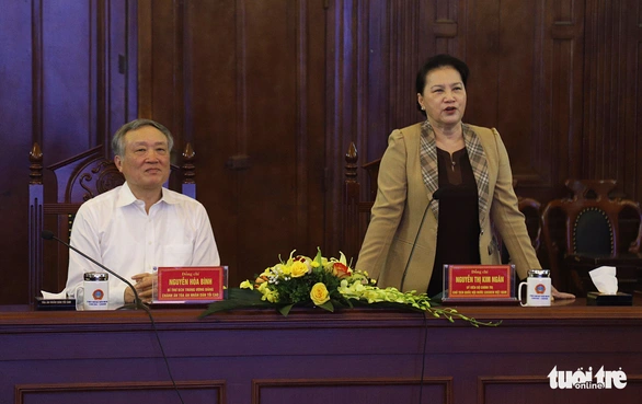 Chủ tịch Quốc hội: Cần phải xây dựng tòa án trang nghiêm - Ảnh 1. Chủ tịch Quốc hội: Cần phải xây dựng tòa án trang nghiêm - Ảnh 1.