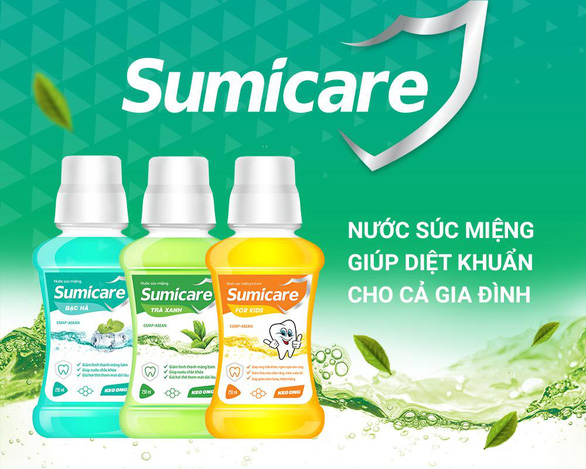 Sumicare - Nước súc miệng giúp diệt khuẩn cho cả gia đình - Ảnh 3.