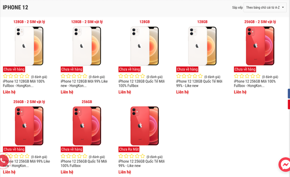 Cửa hàng xách tay cho đặt mua iPhone 12 nhưng không công bố giá - Ảnh 1.