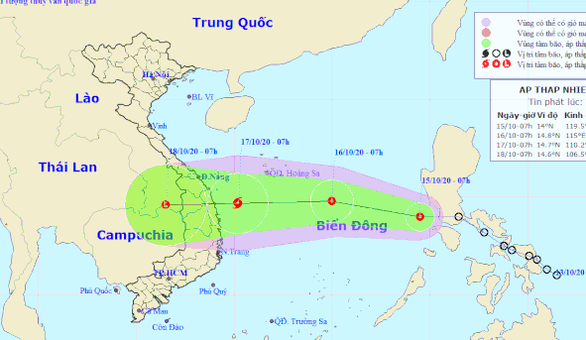 Miền Trung tiếp tục mưa lớn với hình thái tổ hợp đa thiên tai - Ảnh 1.