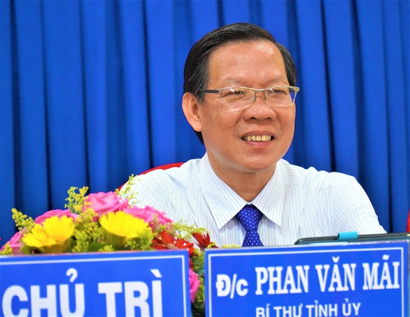 Ông Phan Văn Mãi tái đắc cử Bí thư Tỉnh ủy Bến Tre - Ảnh 1. Ông Phan Văn Mãi tái đắc cử Bí thư Tỉnh ủy Bến Tre - Ảnh 1.