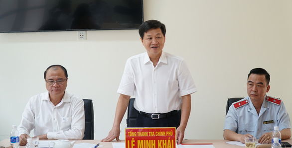 Tổng thanh tra Lê Minh Khái: Phải thực hiện tốt việc tiếp dân hằng ngày - Ảnh 1. Tổng thanh tra Lê Minh Khái: Phải thực hiện tốt việc tiếp dân hằng ngày - Ảnh 1.