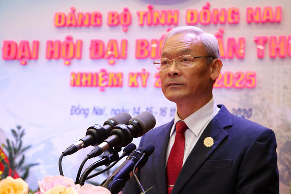 Ông Nguyễn Phú Cường tái đắc cử bí thư Tỉnh ủy Đồng Nai - Ảnh 1.